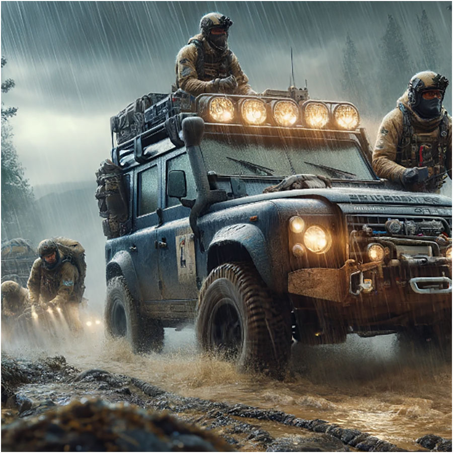 Search and Rescue - 4x4 INCLEMENT WEATHER